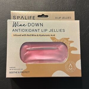 🆕 7x Wine Down Red Wine Antioxidant Lip Jellies - Hyaluronic Masks SPALIFE